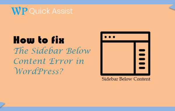 How to Fix Sidebar below Content Error in WordPress