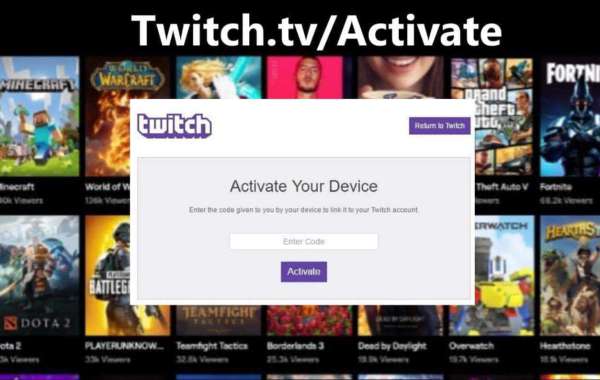 Twitch.tv/activate Enter Code to activate Twitch TV To Activate