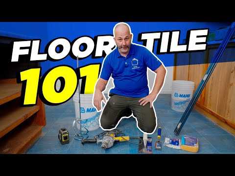 How To Install Floor Tile | DIY For Beginners