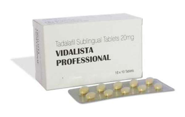 Buy & Get Your Strong Erection with Vidalista Professional