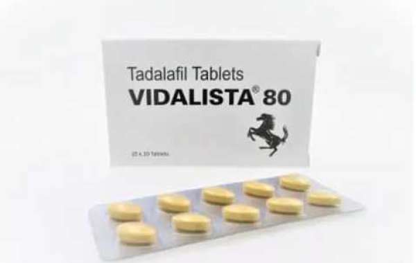 Vidalista 80 - General tonic for resolve ED problem