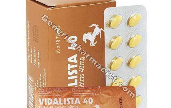 Vidalista 40 mg : Use to cure ED treatment (Up to 30% off )