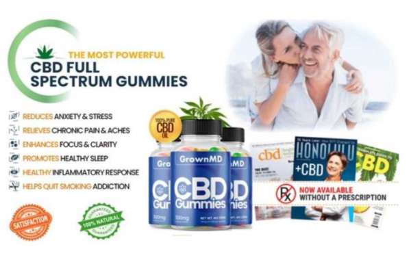 GrownMD CBD Gummies Review - Real Results !