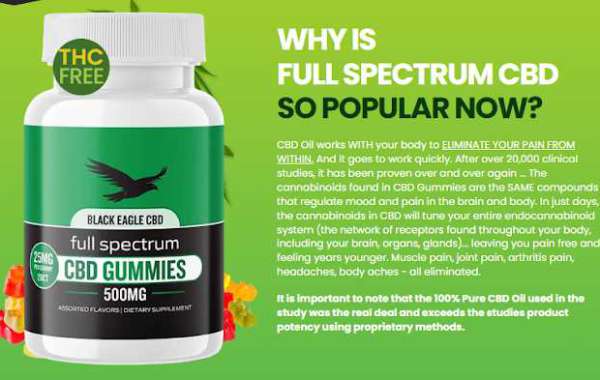 Are Looking For a Tinnitus Relief Natural Formula? Try Black Eagle Full Spectrum CBD Gummies