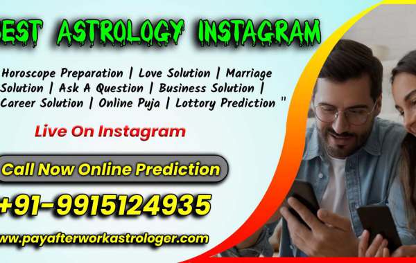 Best Astrology Instagram | Best Indian Astrologer On Instagram | Call Us +91-9915124935