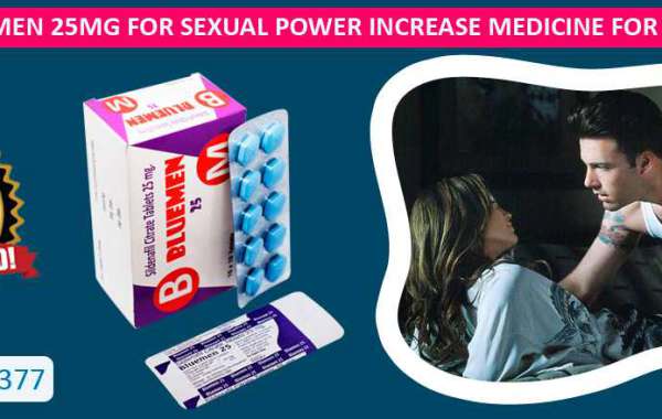 Bluemen 25mg For Sexual Power Increase Medicine For Best Result