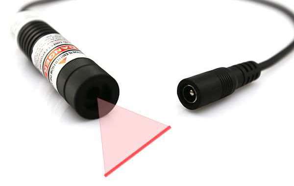 Direct Diode Emission 20mW 650nm Red Line Laser Module